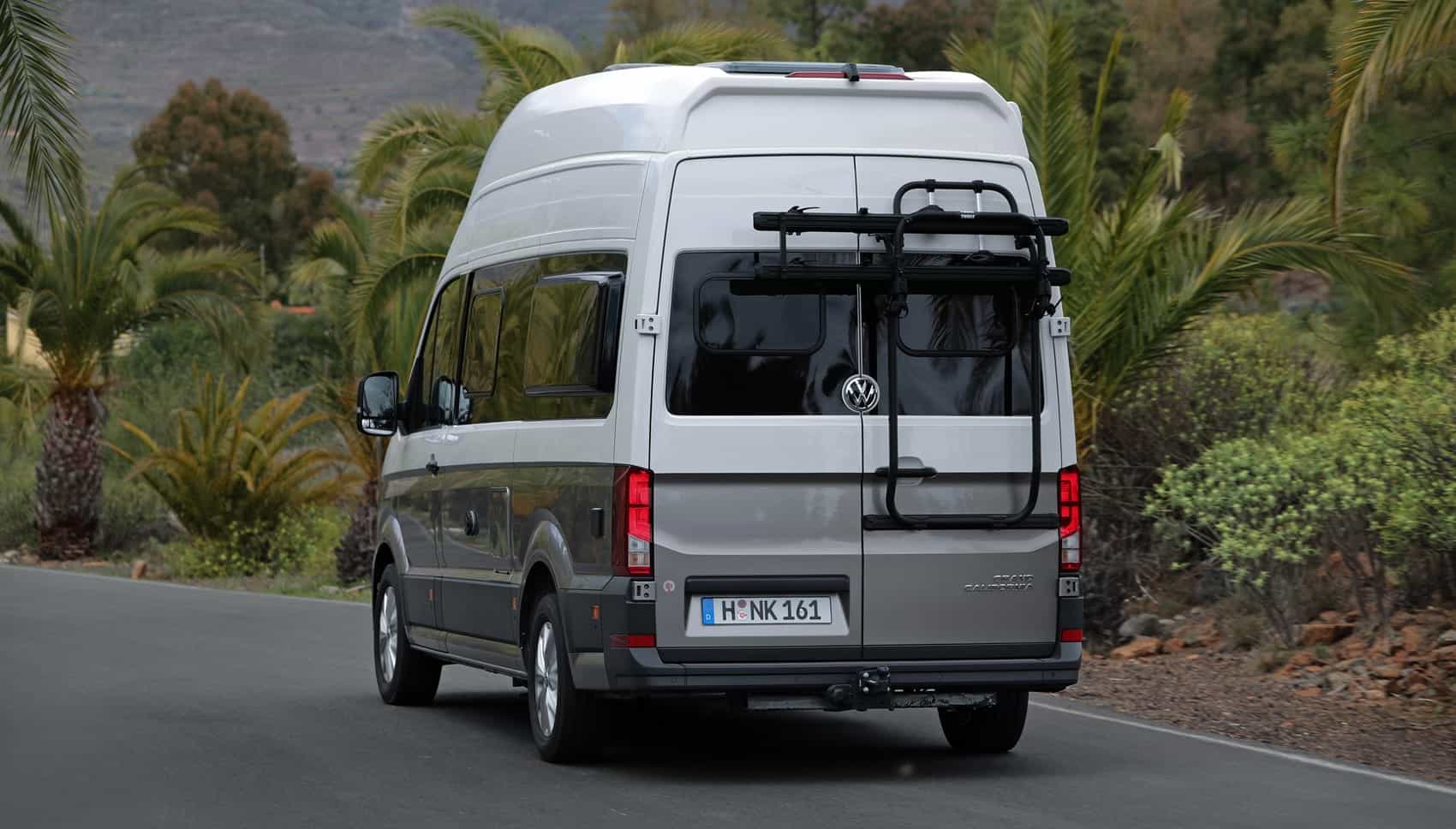 VW Grand California rear tracking