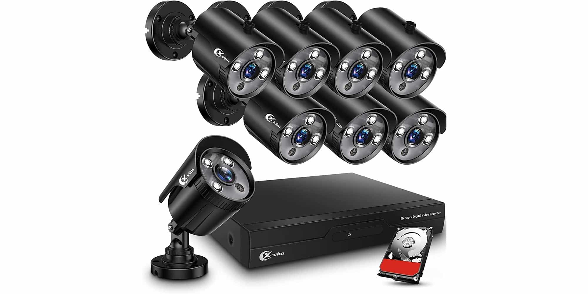 XVIM 8CH 1080P Security Camera System